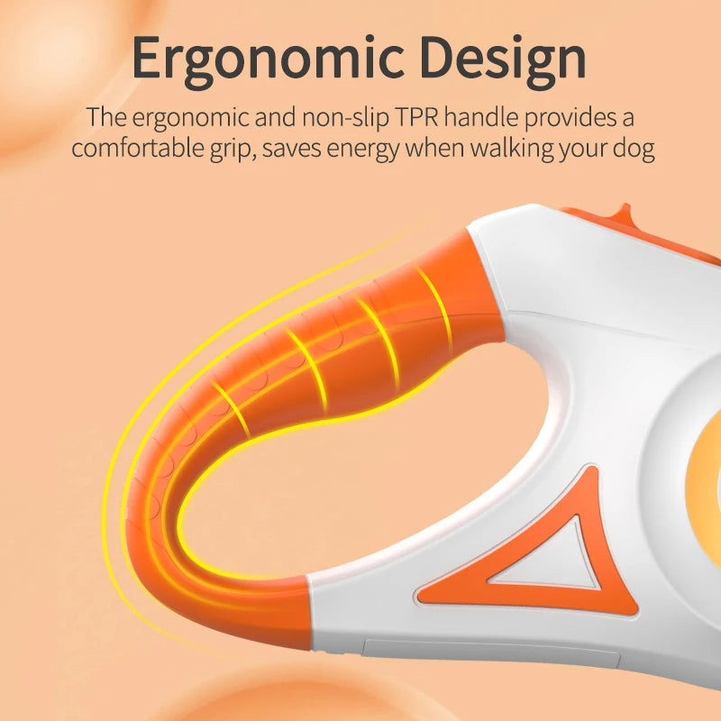 Automatic Retractable Luminous Dog Walking Rope Automatic Retractable Luminous Dog Walking Rope